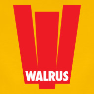 Motif ~ Tee-shirt Walrus (logo rouge) - femme