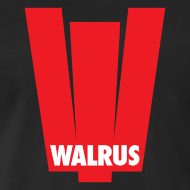 Motif ~ Tee-shirt Walrus (logo rouge) - homme