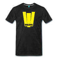 Tee shirts ~ T-shirt Premium Homme ~ Tee-shirt Walrus (logo jaune) - homme