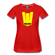 Tee shirts ~ T-shirt Premium Femme ~ Tee-shirt Walrus (logo jaune) - femme